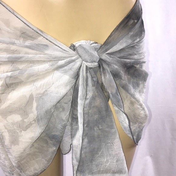 Zuliana Tye Dye Sarong Made in USA - Picture 2 of 3